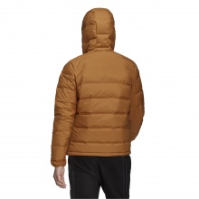 adidas Winter Down Jacket Helionic (wind and water repellent) brown Men